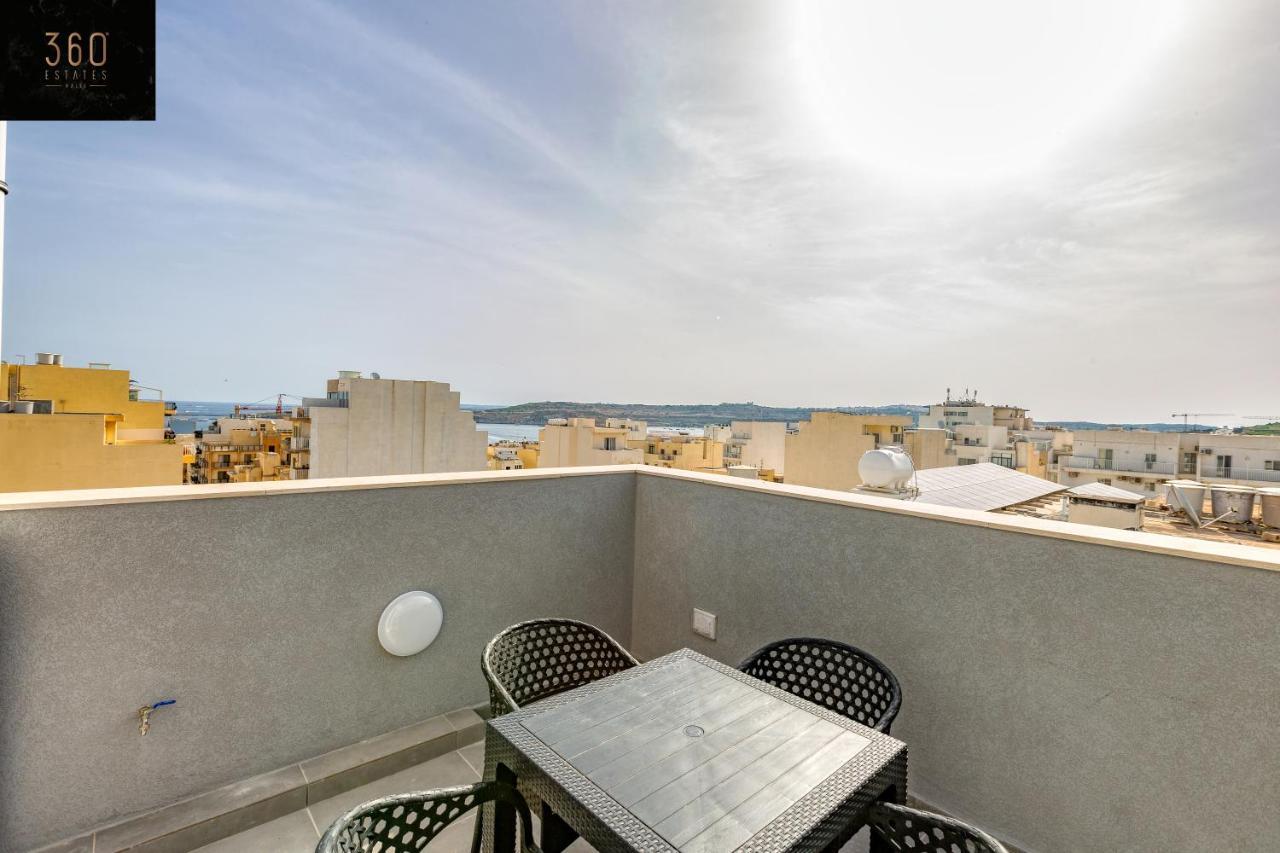 A Sunny 2br Pent With Comfy, Fully Equipped Living By 360 Estates Apartment St. Paul's Bay